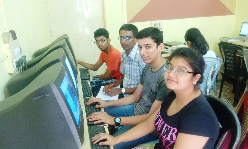 Students learning practical IT skills in Kolkata