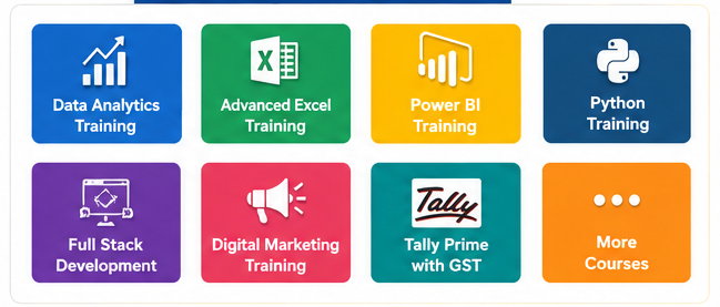 Explore the list of popular courses at C-Cube Kolkata.